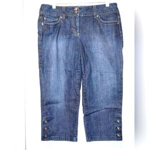 Ann Taylor Modern fit Denim Capris